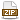 Zip file icon.